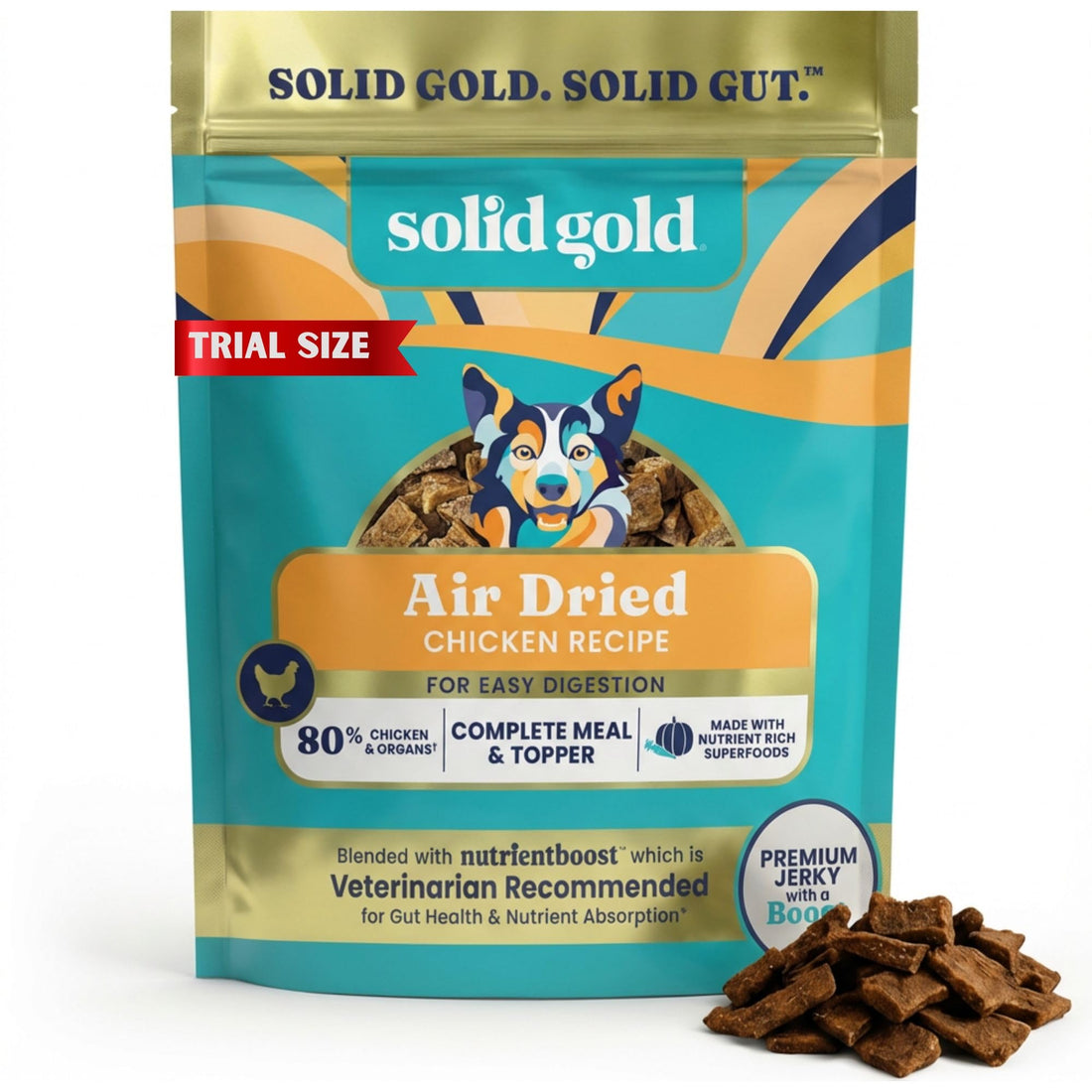 Solid Gold Air Dried Dog Food Topper & Treats