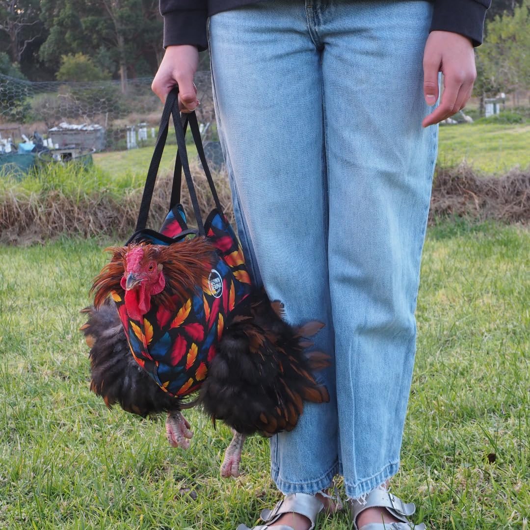 DOWN UNDER OUTDOORS Chicken Carrier Sling Holder Bag with Handle