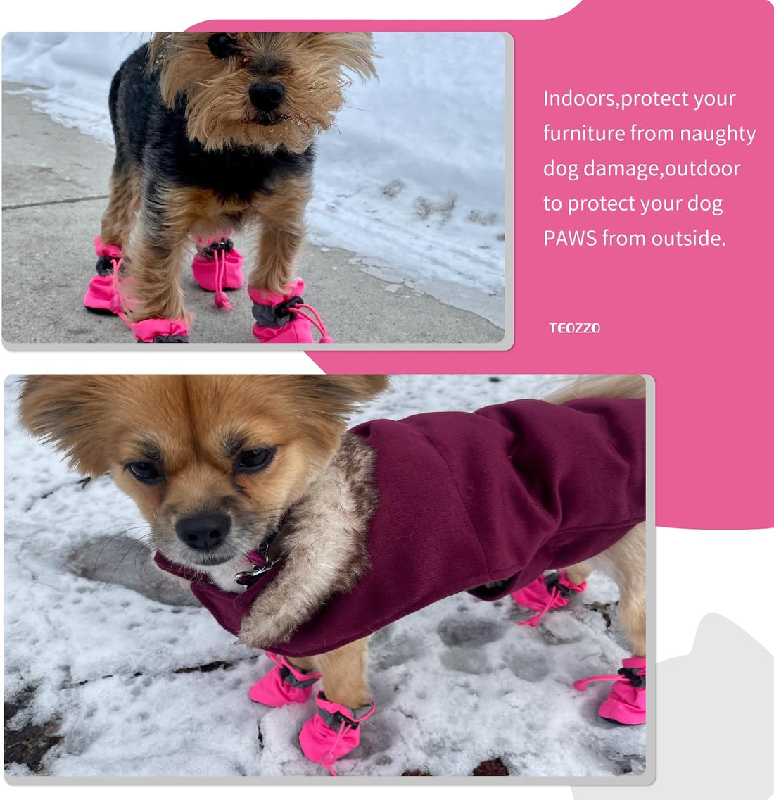 Dog Shoes for Hot Pavement, Summer Dog Boots & Paw Protector