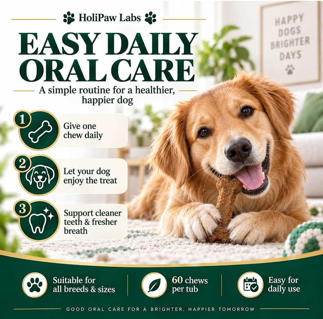 Holipaw Dental Chew,60 Chews