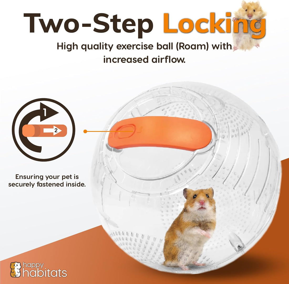 Clear Hamster Exercise Ball 7” – Pet Hamster Accessories