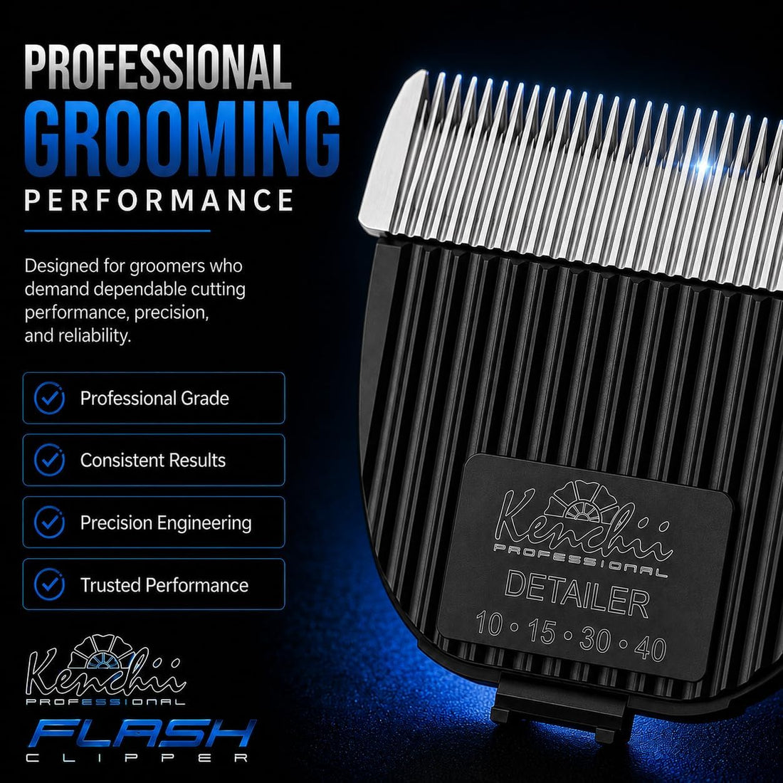 Kenchii Flash Clipper Blade Only Compatible with Flash Clipper