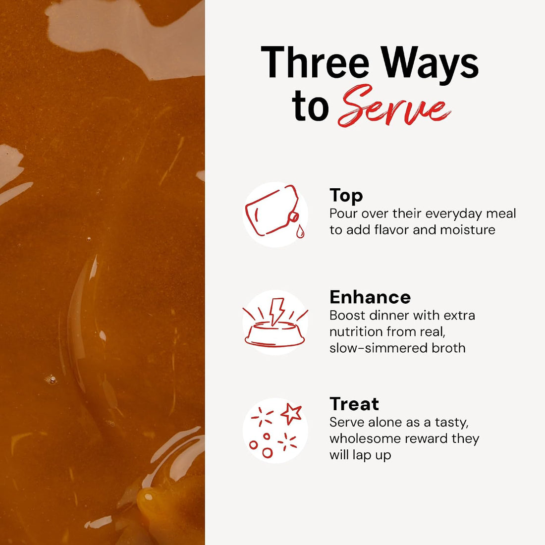 Stella & Chewy's Human-Grade Grass-Fed Beef Bone Broth for Dogs