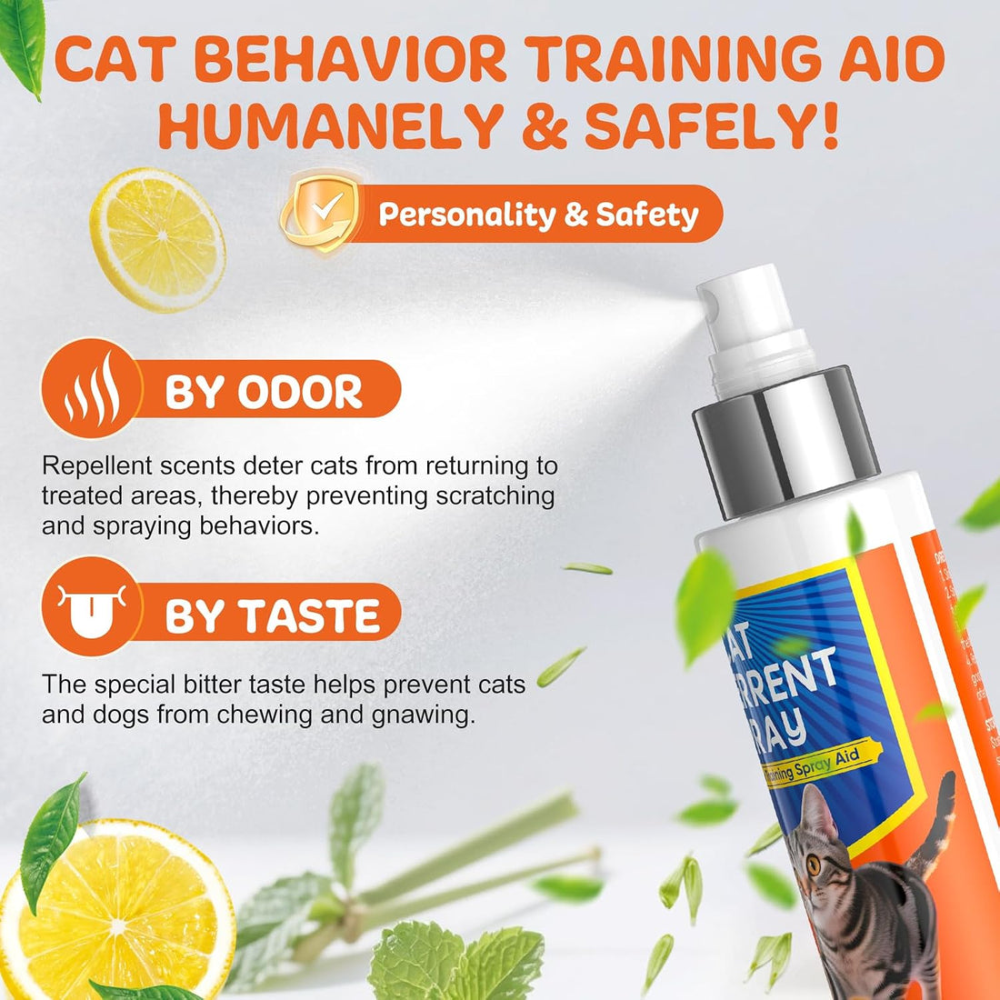 Cat Deterrent Spray for Furniture Protection