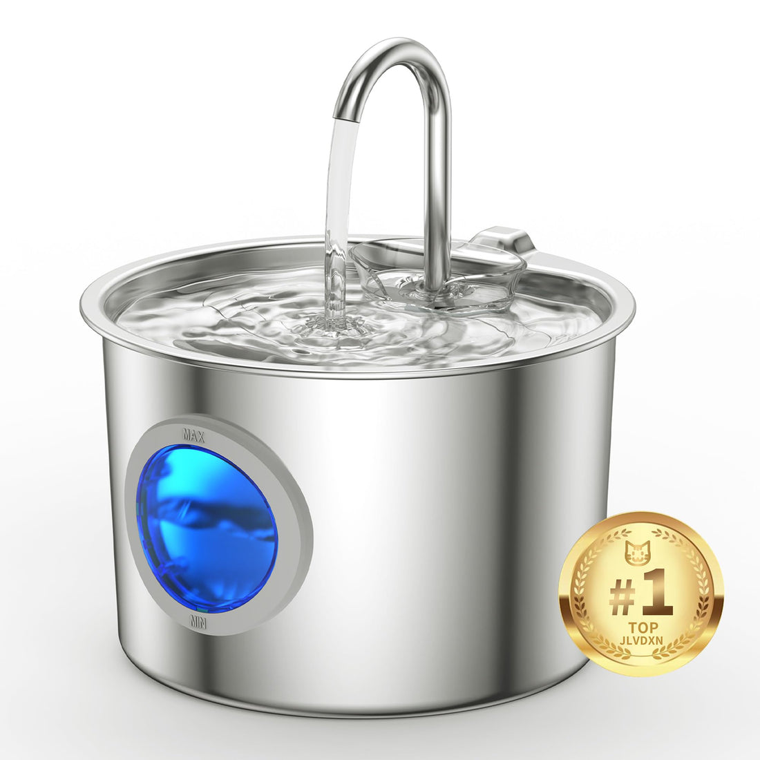 Cat Water Fountain Advanced 304 Stainless Steel 2.2L/74oz