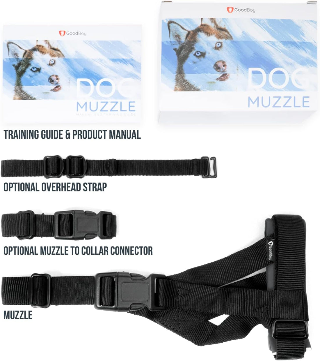 Gentle Muzzle Guard for Dogs
