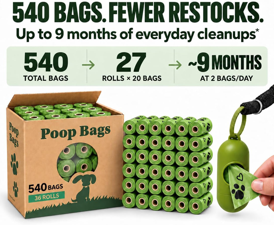 Yingdelai Dog Poop Bag Biodegradable
