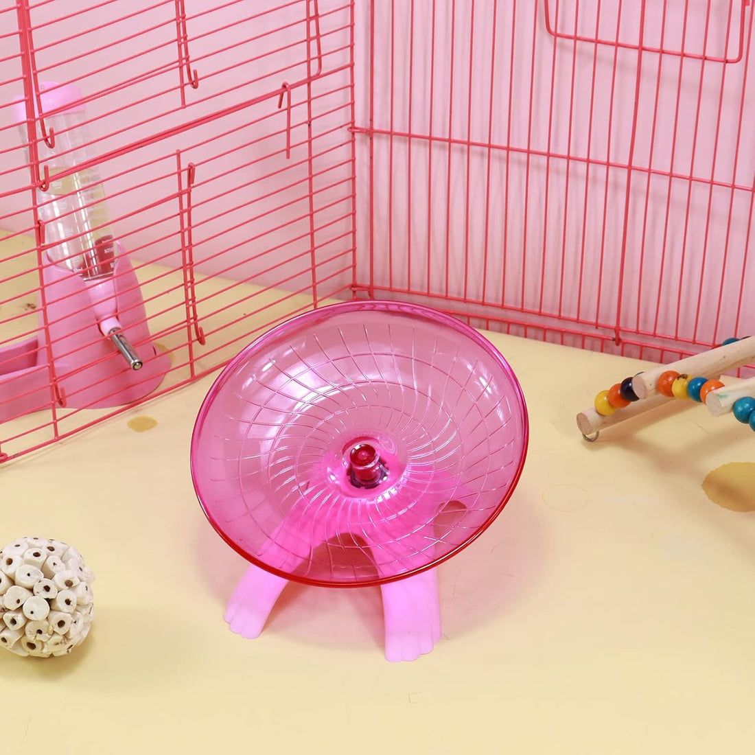 Nanaborn Hamster Wheel Silent for Cage Hermit Crab Tank Accessories