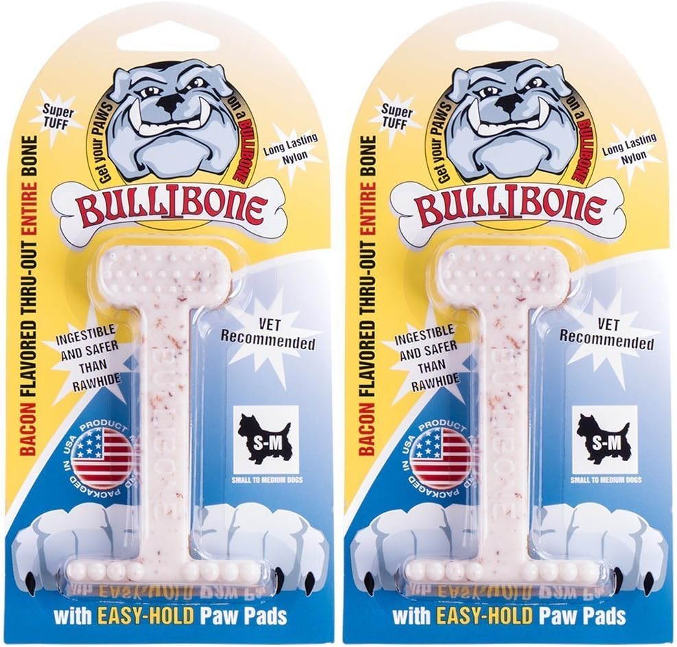 Bullibone Nylon Dog Chew Toy for Aggressive Chewers