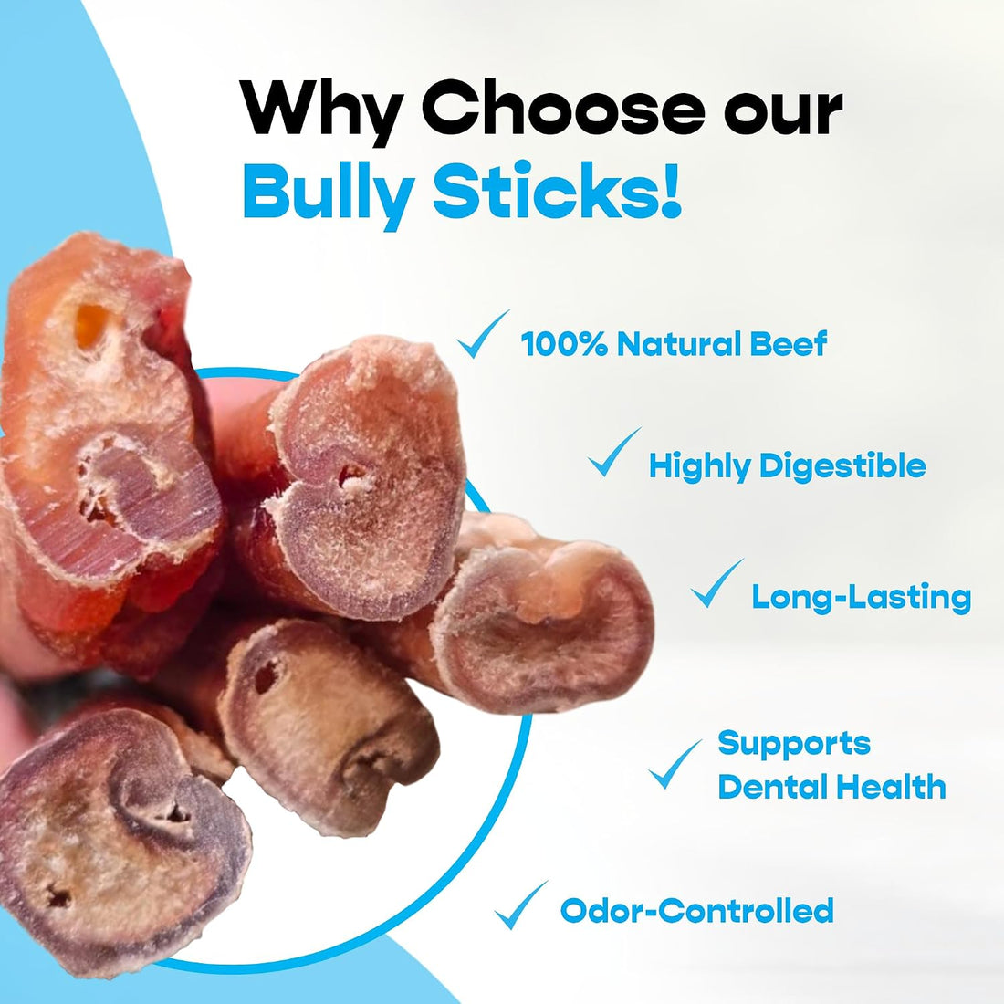 7" Standard Bully Sticks 10 Pack Refill