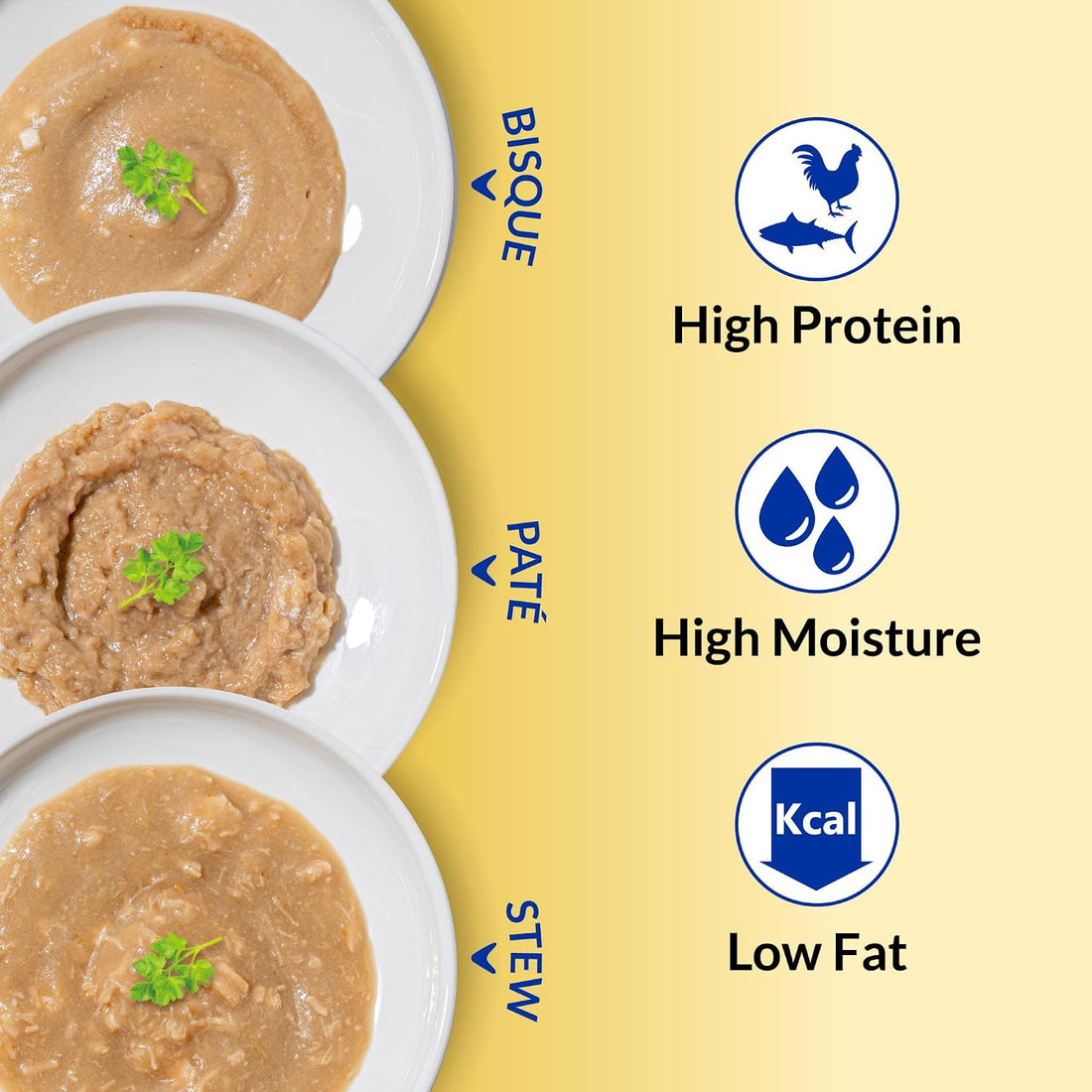 INABA Churu Entree Bisque Wet Cat Food, Chicken Cheese, 6ct