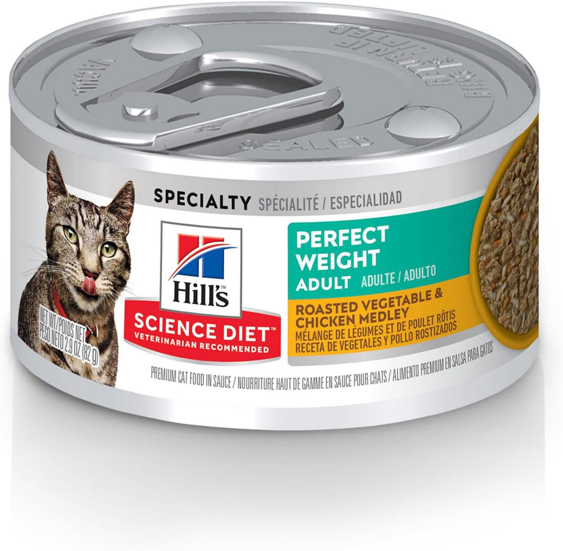 Hill's Science Diet Adult Perfect Weight Wet Cat Food Variety Pack