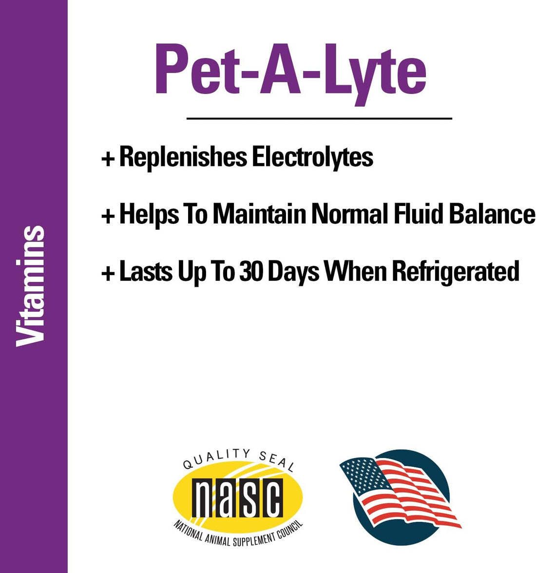 Vet Classics Pet-A-Lyte Oral Electrolyte Solution for Dogs & Cats