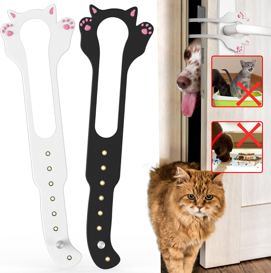 Elilier Cat Door Latch Holder