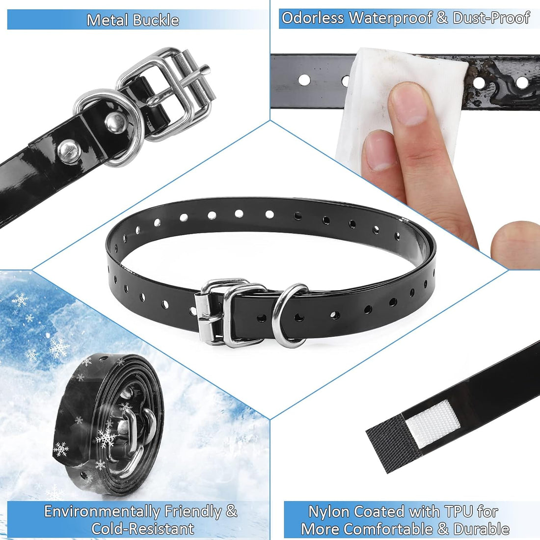 Collar Replacement Strap, for Most Training/Bark Collar/Fence/GPS