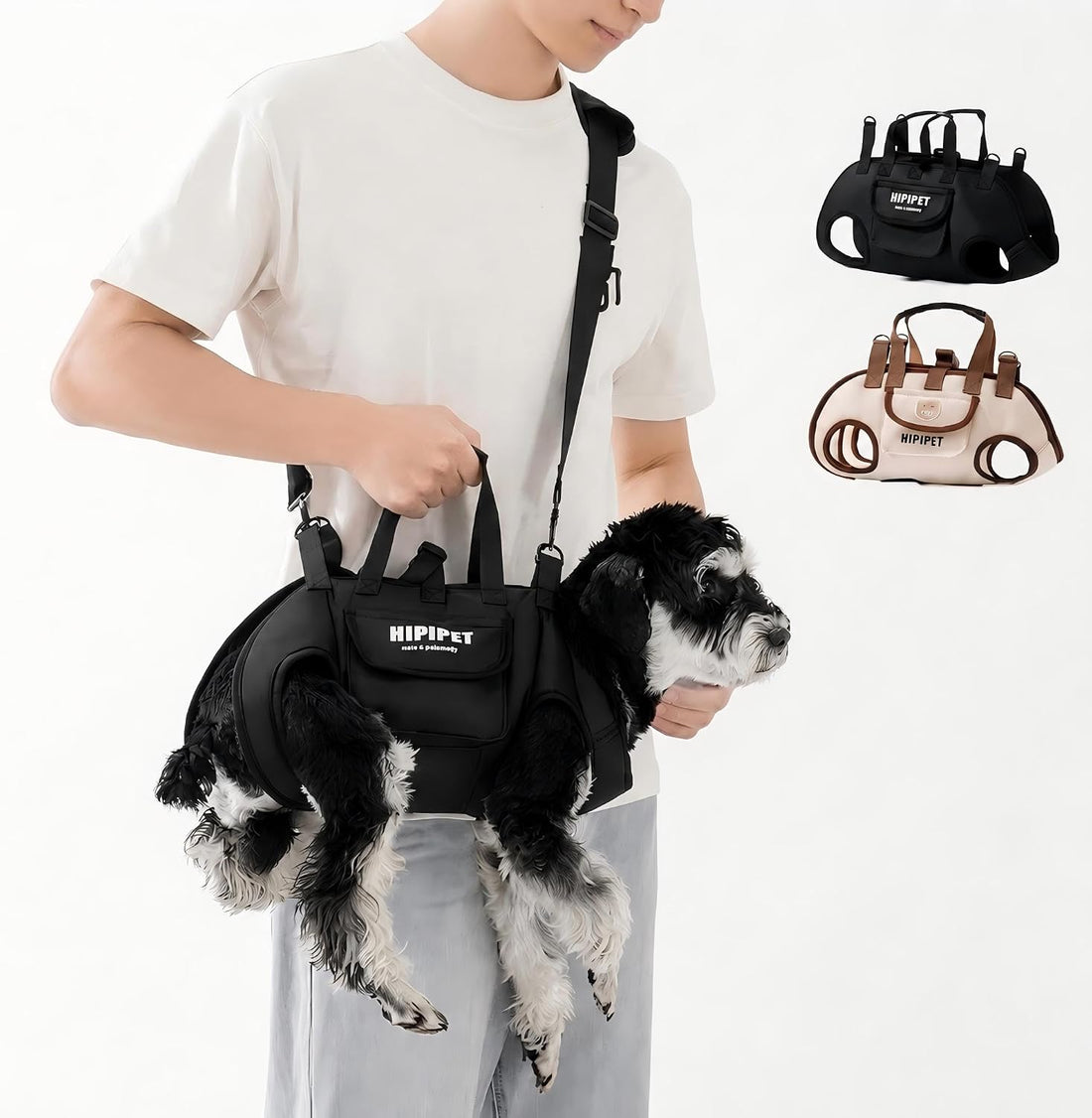Dog Lift Assist Sling, Multifunctional Pet Leash Harness Backpack