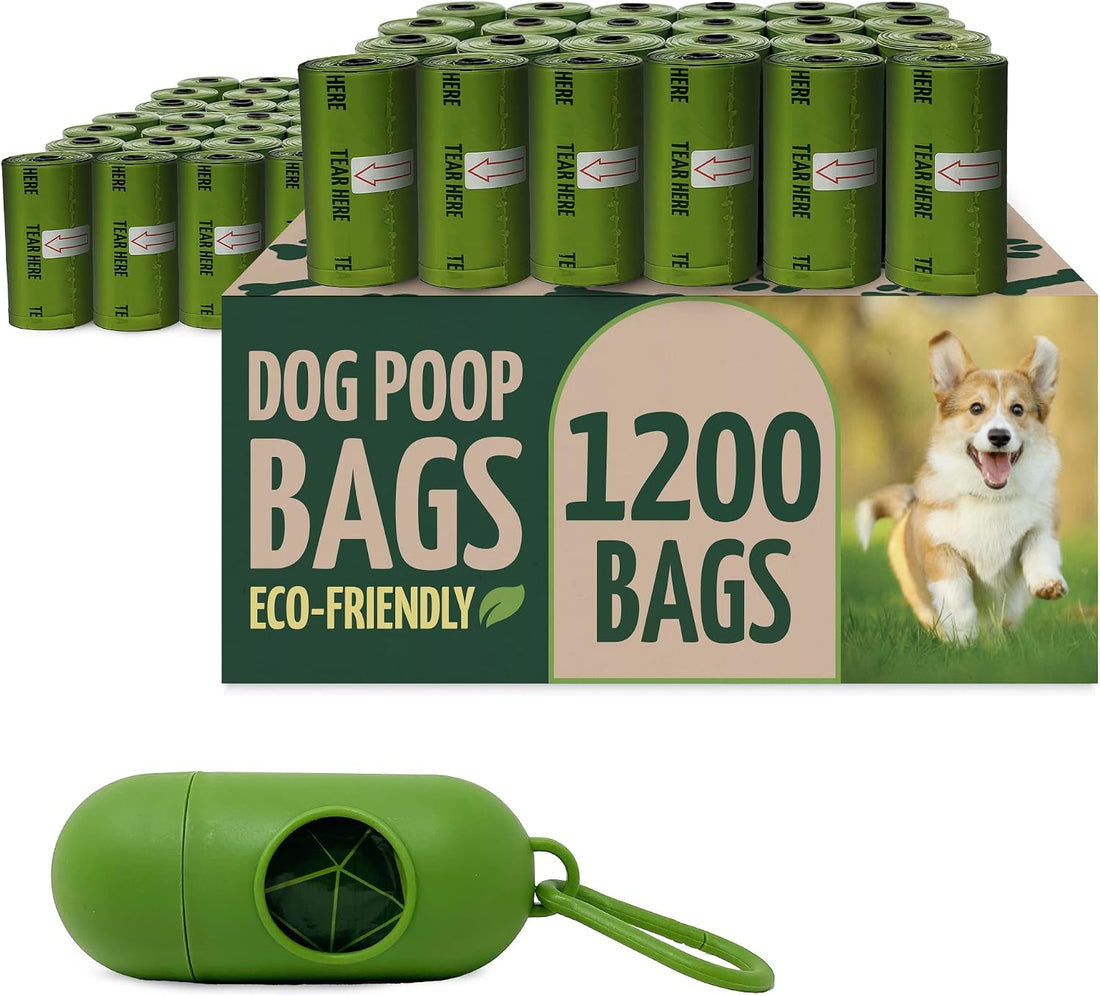 Reli. Biodegradable Dog Poop Bags w/Holder