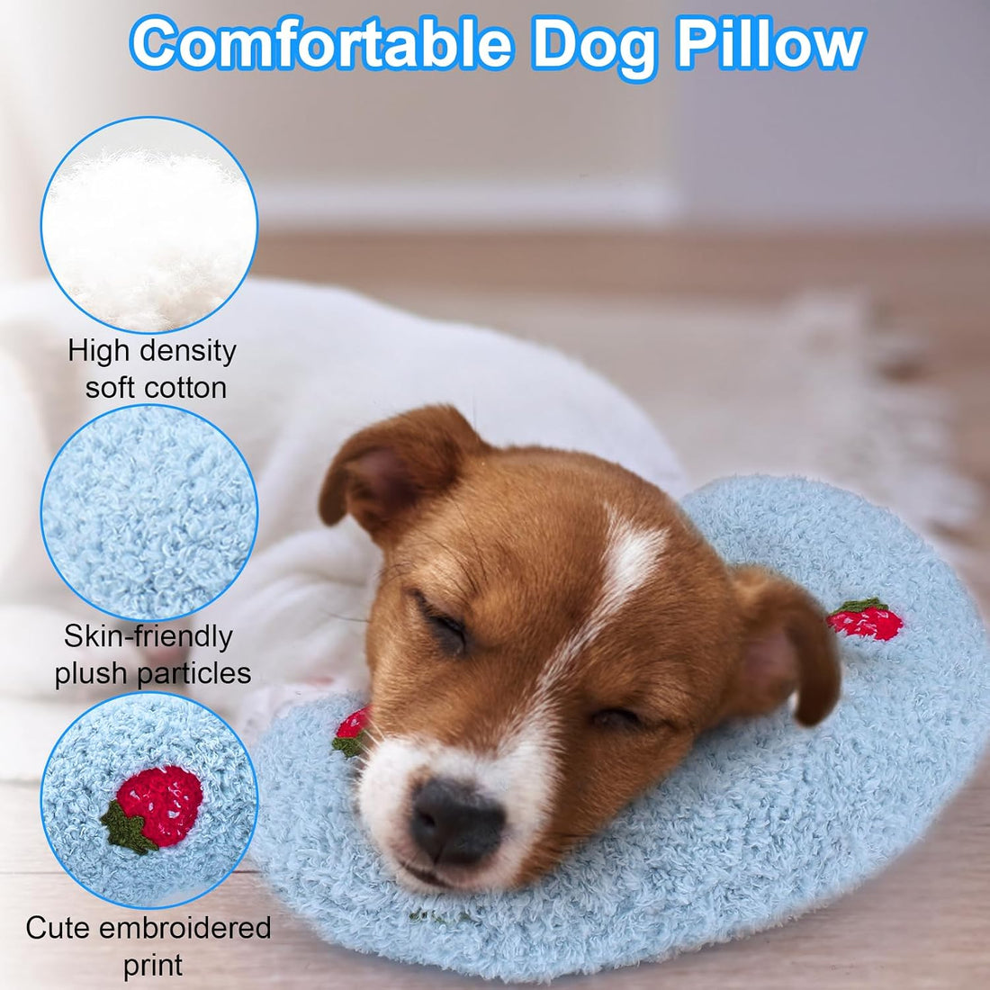 Mity rain Dog Pillow, Anxiety Relief Pillow for Dog