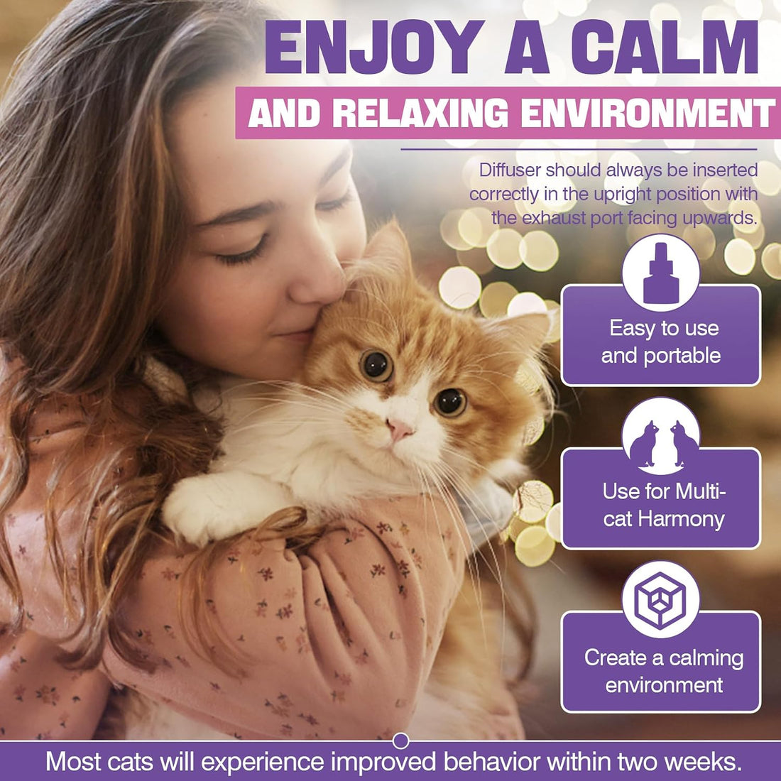 Cat Pheromones Calming Diffuser Refill 6 Pack Multicat Pheromone