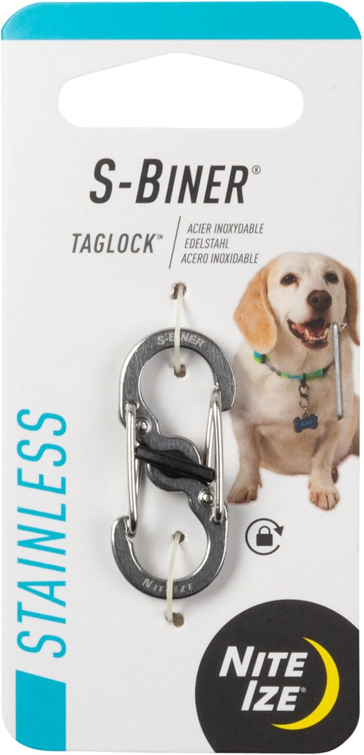 NiteIze PLSBM-11-R3Nite Ize S-Biner TagLock, Double-Gated Carabiner