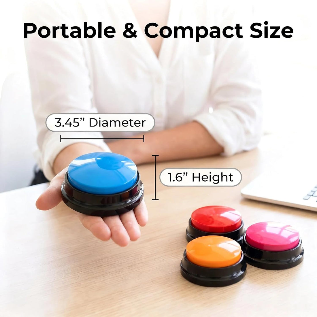 Voice Recording Button, Dog Buttons for Communication Pet Training