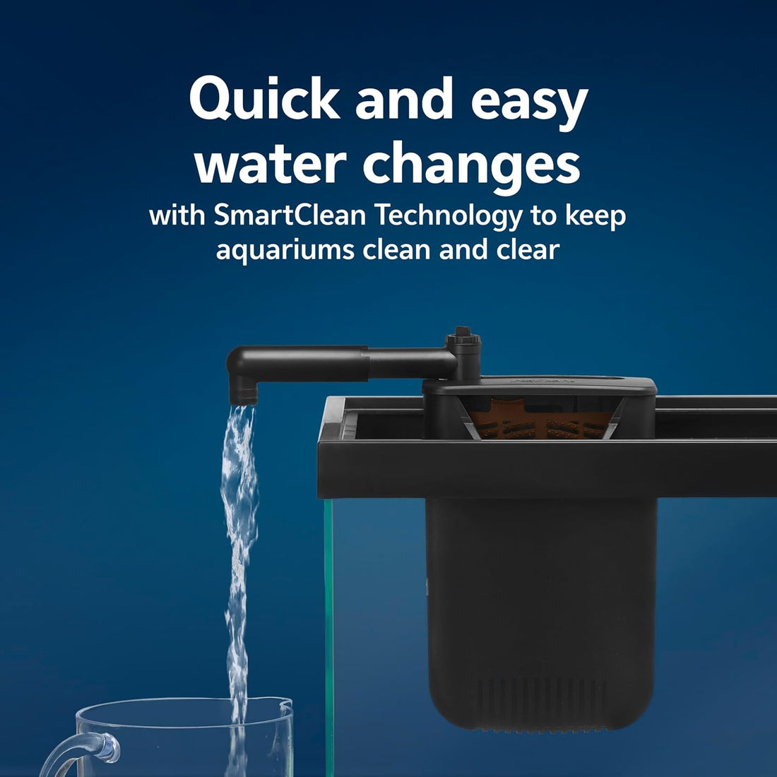 Aqueon QuietFlow Internal Filter with SmartClean Technology