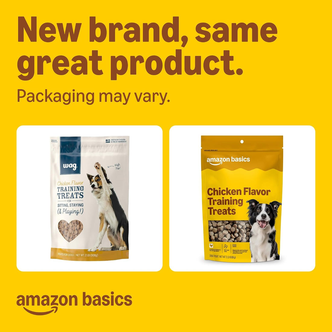 Chicken Flavor Training Treats for Dogs, 2 lb. Bag