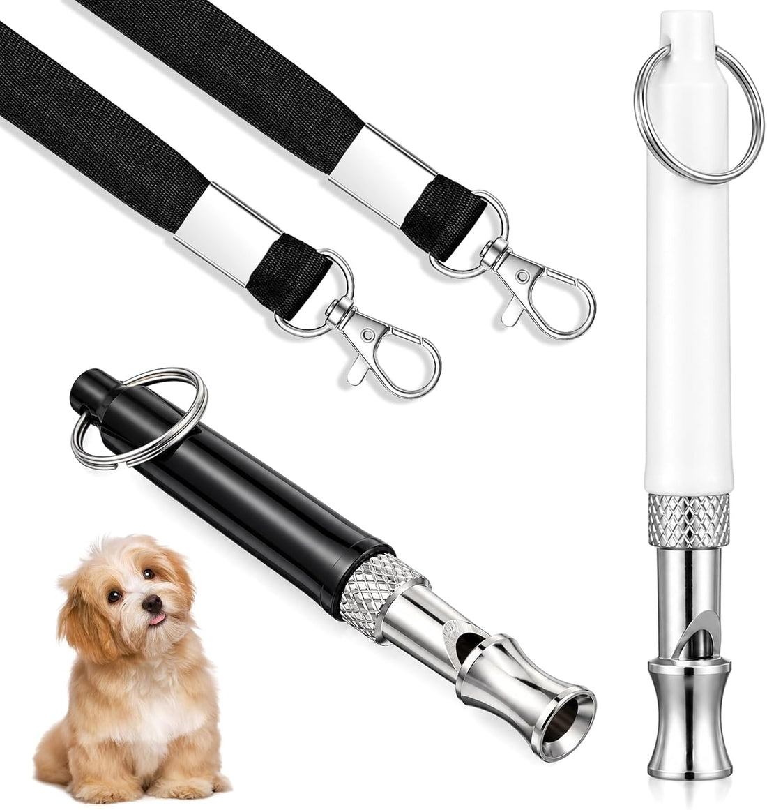 2 Pack Adjustable Ultrasonic Dog Whistle