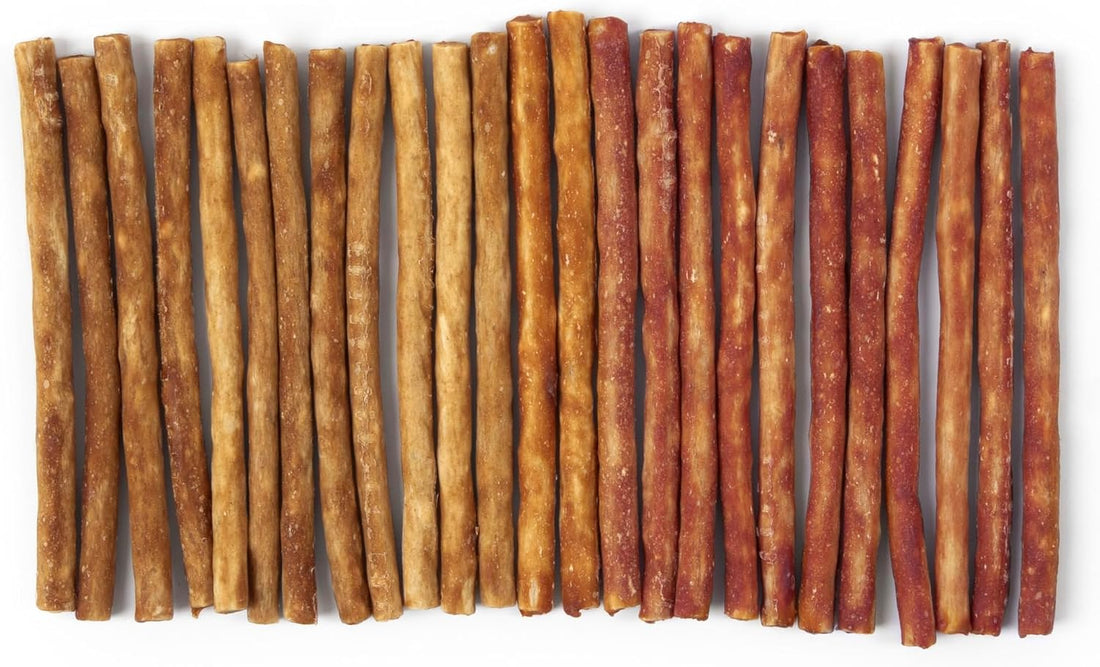 Wild Eats Duck and Salmon Collagen Sticks for Dogs, 25 Pack