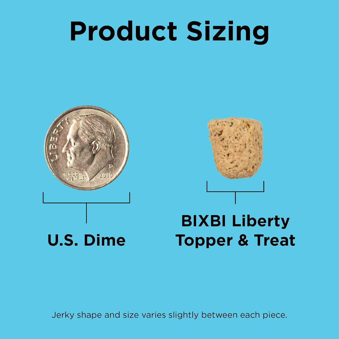 BIXBI Liberty Freeze Dried Dog Food Topper + Dog Treat, Chicken Recipe