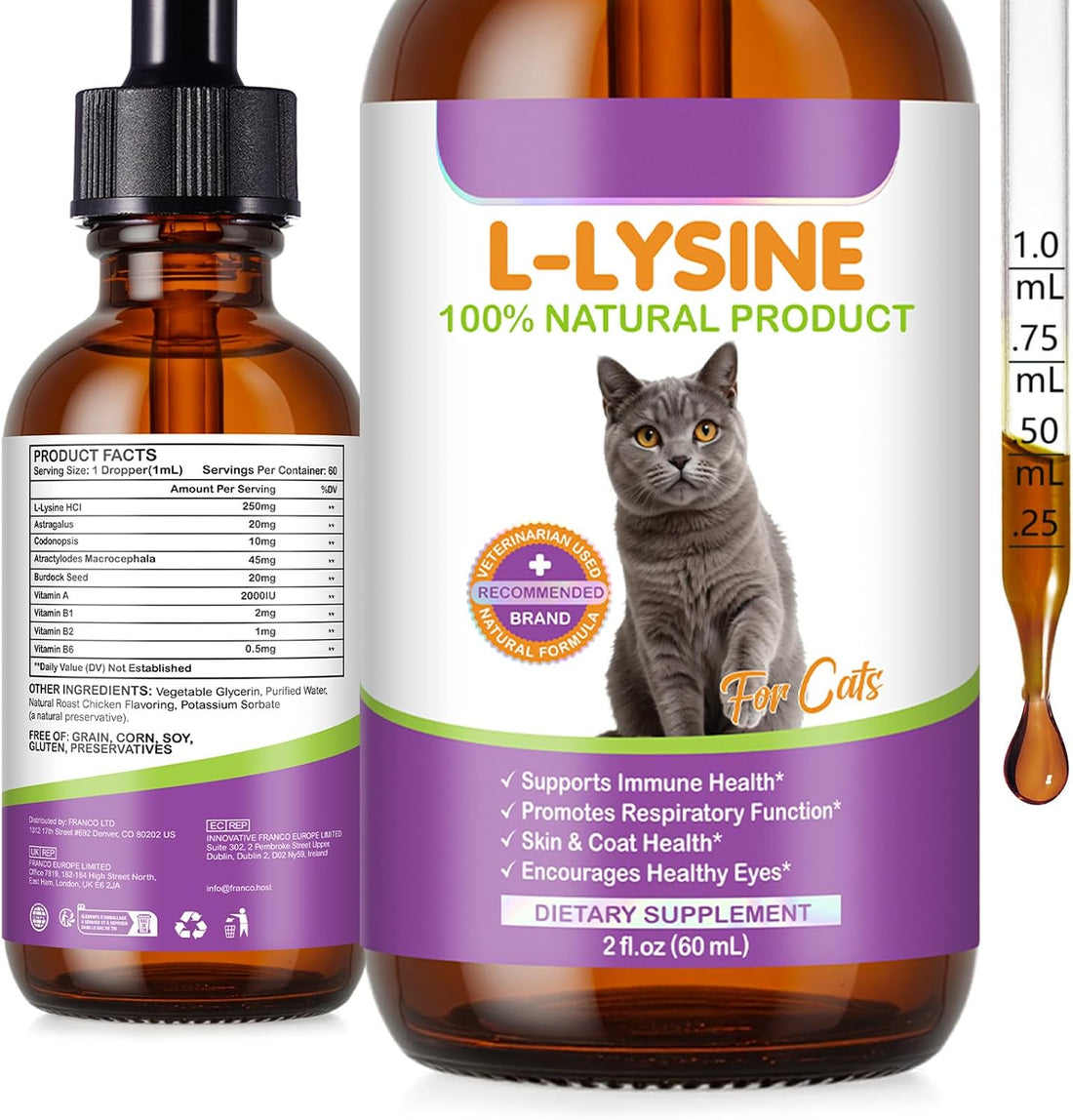 Urinary Tract for Cats, Natural Cat Urinary Tract Drops