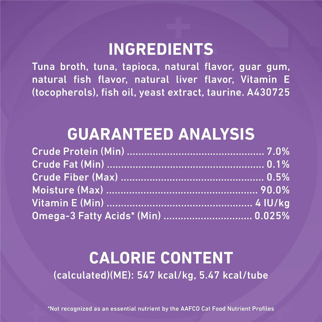 Purina ONE +Plus Immune Support Purees with Real Tuna Lickable Cat