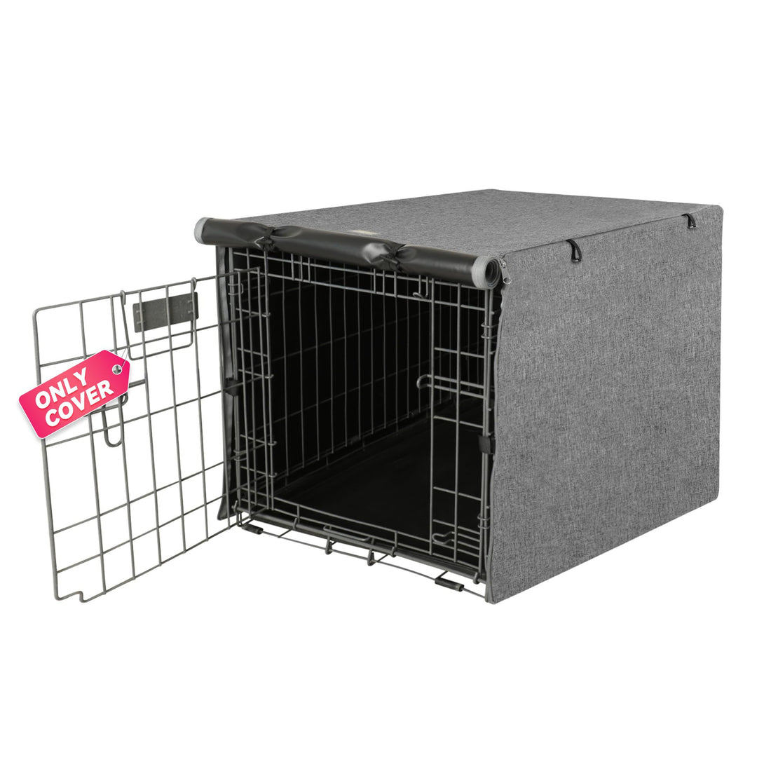 Seiyierr Dog Crate Cover - Kennel Covers Fit for 24 Inch Dogs Crate