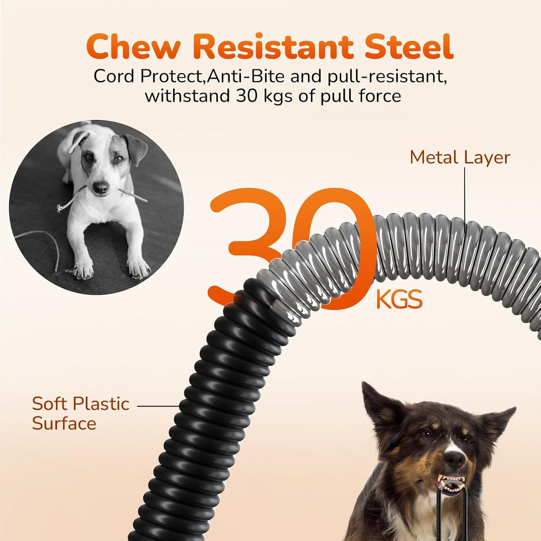 Pecute Pet Heating Pad with Chew Resistant Cord, Waterproof Layer