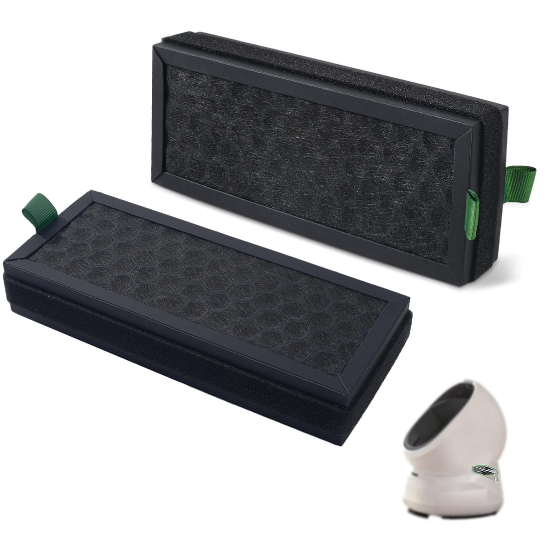 Barkios 2 Pack Carbon Filter Replacement Compatible with PETLIBRO