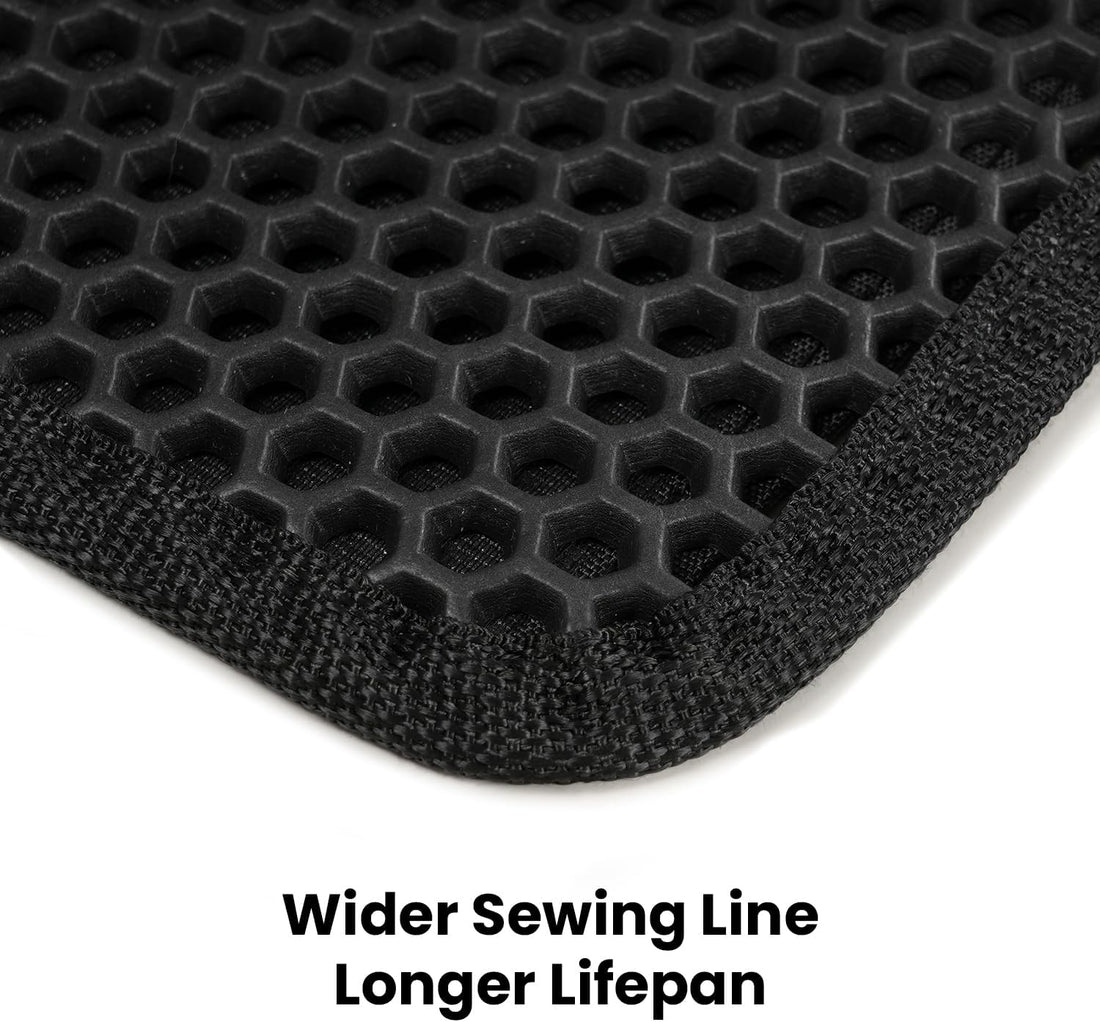 Cat Litter Mat Compact Size 23.6"x14.6" for Small Spaces