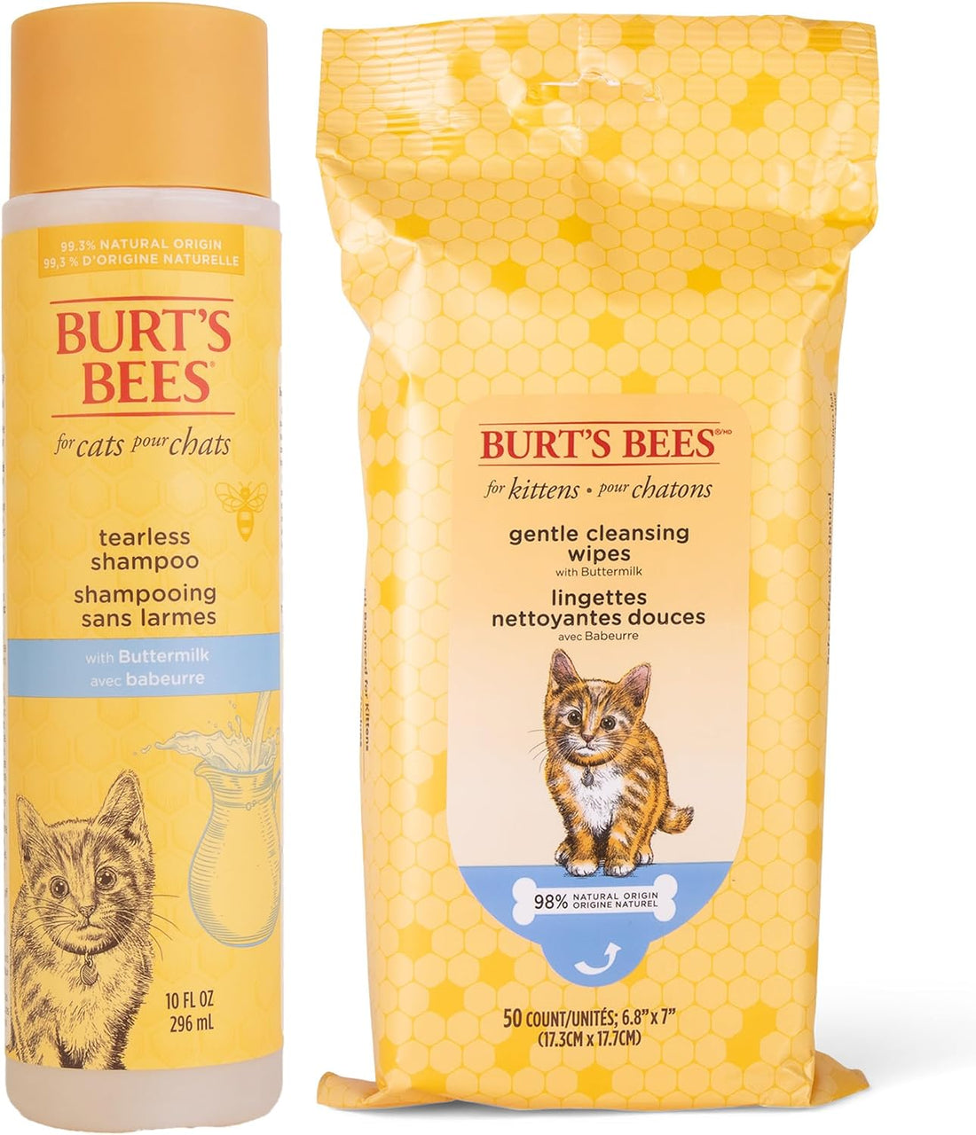 Burt's Bees for Pets Kitten Care Bundle
