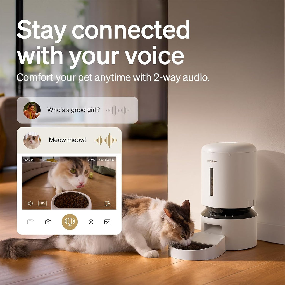 PETLIBRO Automatic Cat Feeder with Camera