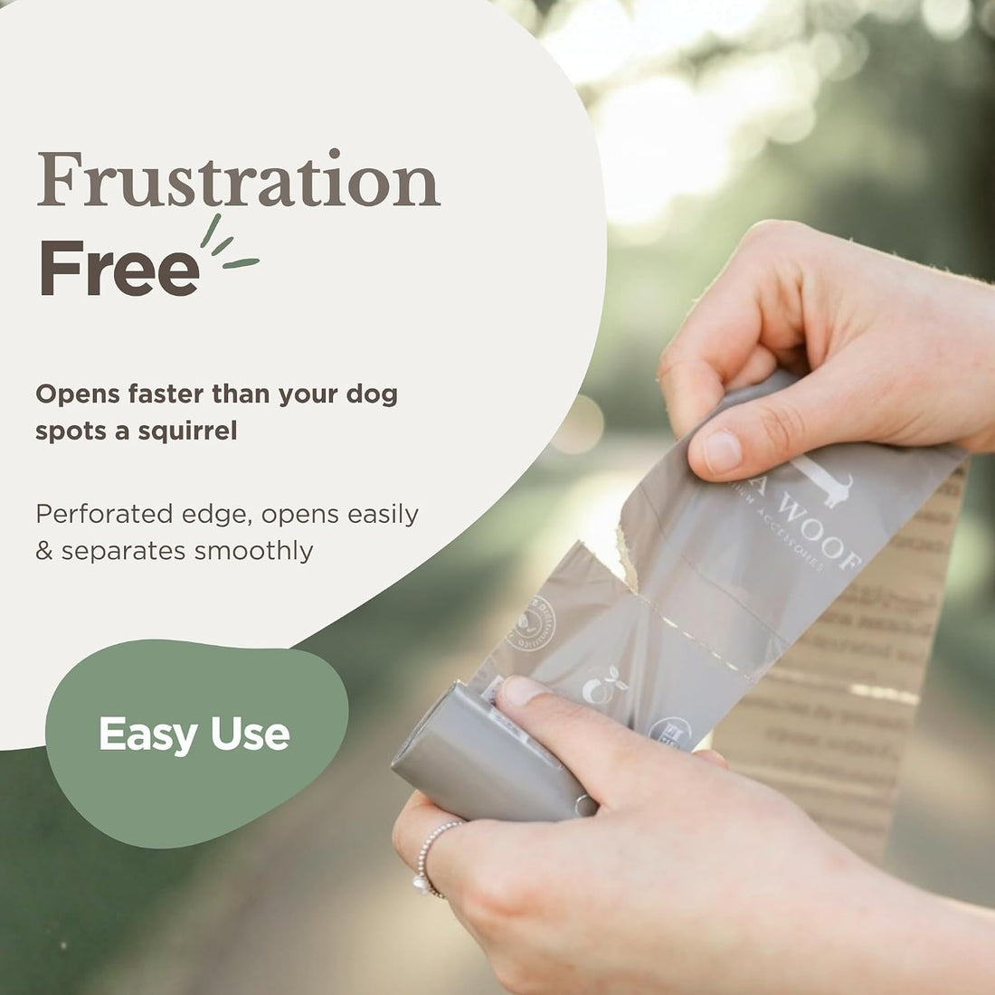 NINA WOOF Dog Poop Bags Rolls