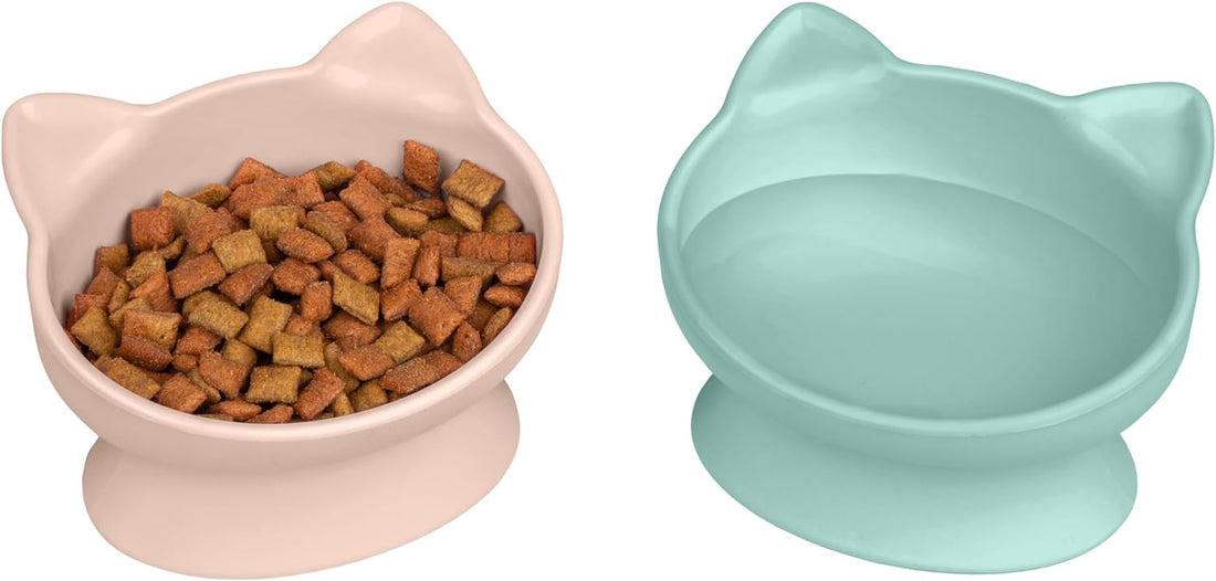 Kitty City Elevated Cat Bowls