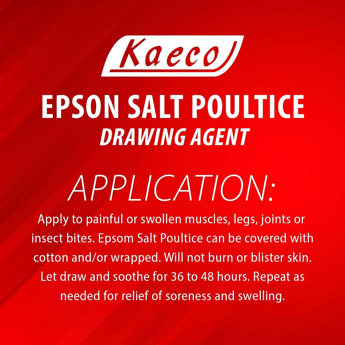 Other Kaeco Epsom Salt Poultice