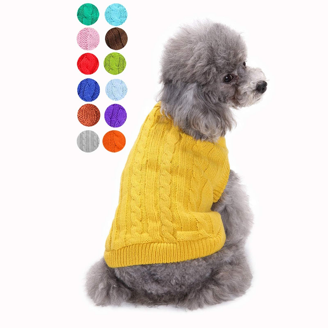Dog Sweater for Small, Medium, Large Dogs