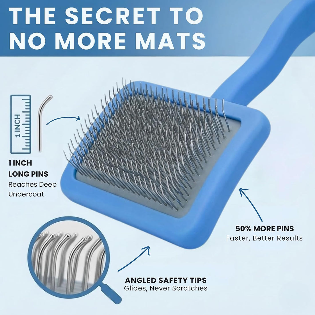 Dog Grooming Combs & Large Dog Slicker Brush