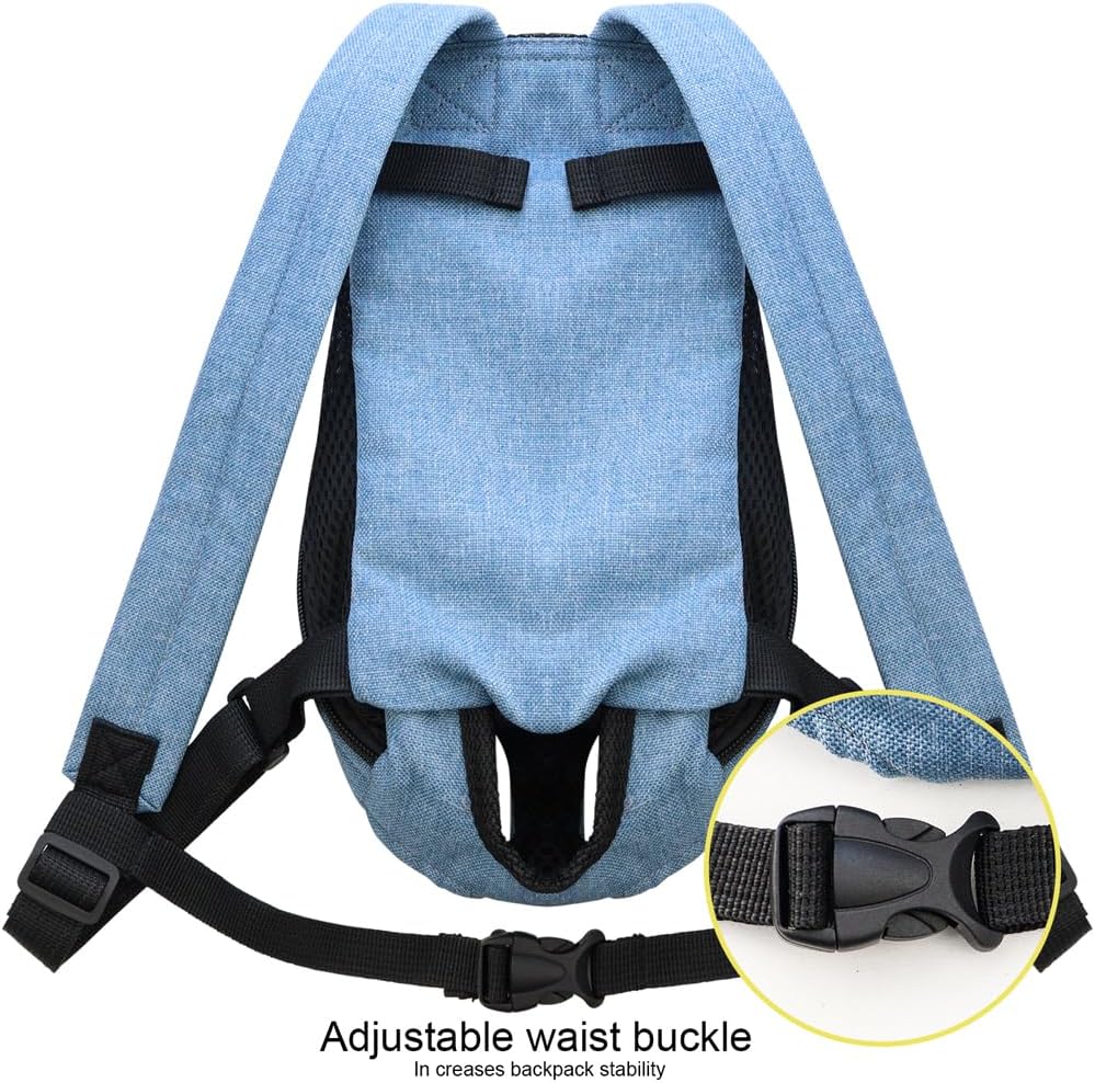 Pet Carrier Backpack, Adjustable Backpack Legs Out Easy-fit Chest