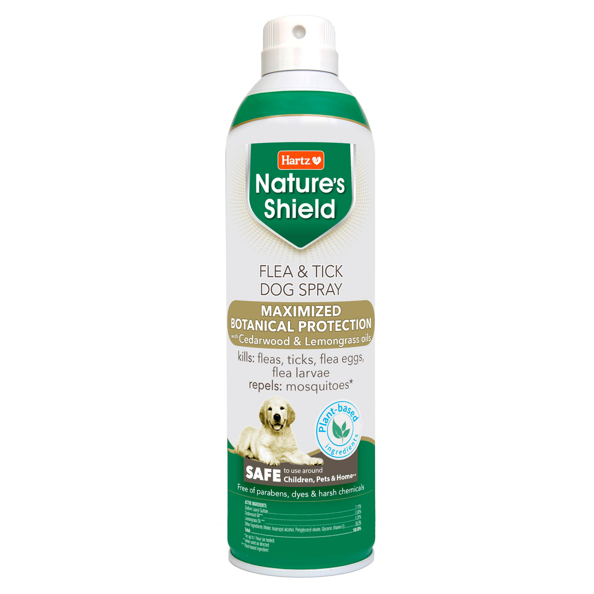 Hartz Nature’s Shield Flea & Tick Spray Treatment for Dogs