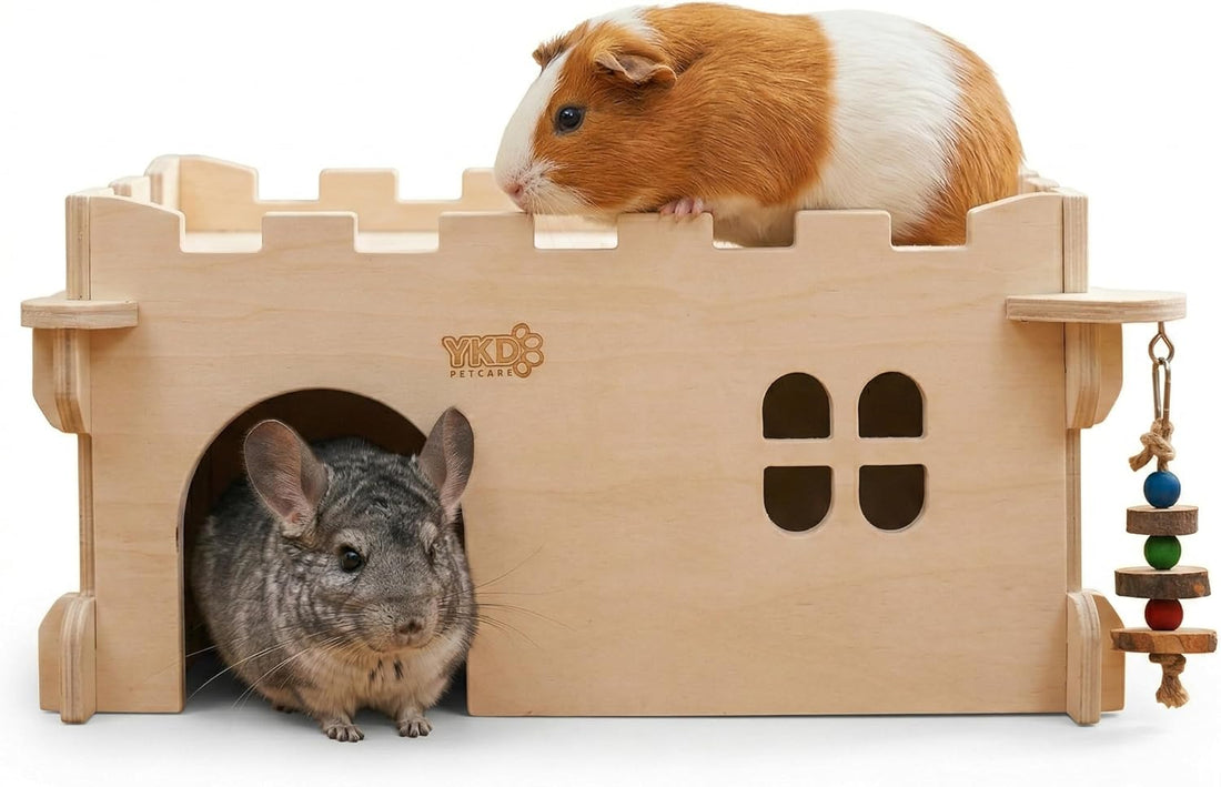 YKD Castle Chinchilla House, Guinea Pig Hideout