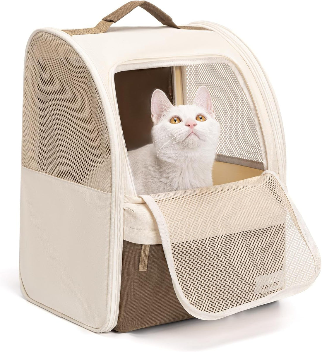 wakytu Cat Carrier Backpack,Pet Backpack Carrier for Small Cats