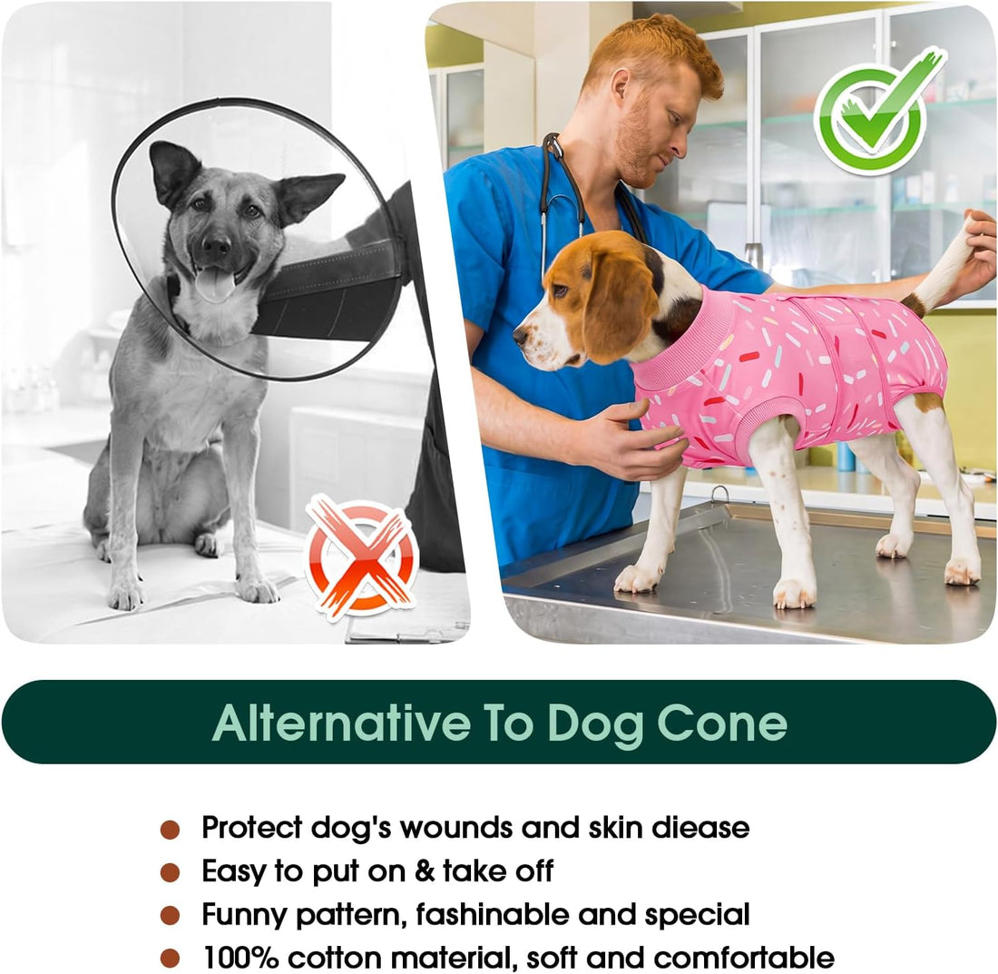 Kuoser Recovery Suit for Dogs After Surgery