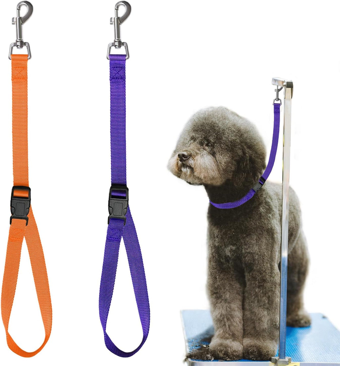 Dog Grooming Loop Adjustable Restraint Noose Sling for Pet Grooming
