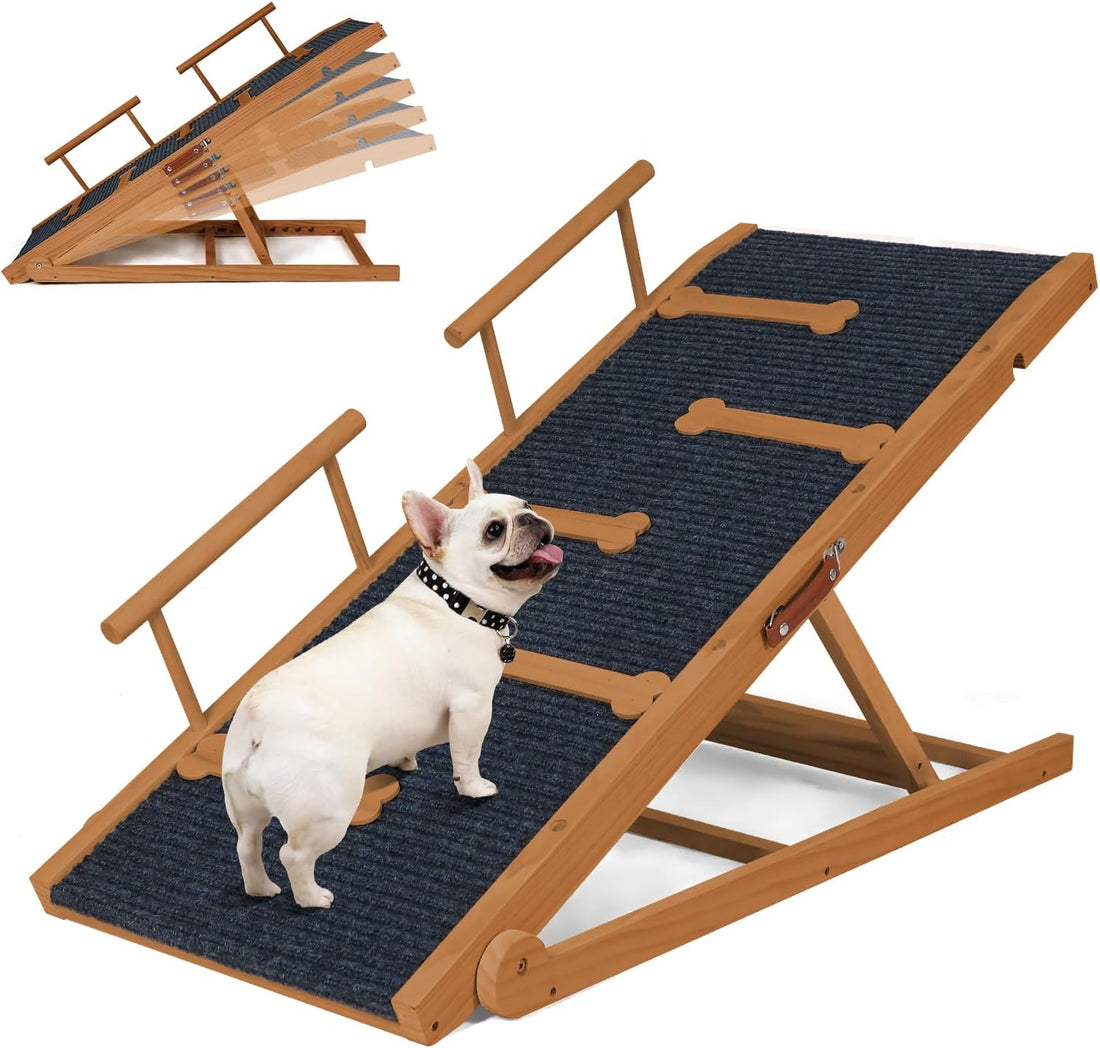 Dog Ramp for Bed, Ramp for Dogs to Get on Bed